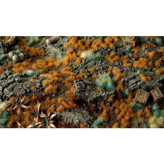 Gamers Grass Copper Brown – 2 mm (Wild) | 115 kępek trawy do suchych scenerii
